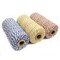 Wrapables Cotton Baker's Twine 12ply 330 Yards (Set of 3 Spools x 110 Yards) for Gift Wrapping, Party Decor, and Arts and Crafts (Brown, Dark Yellow, Navy)